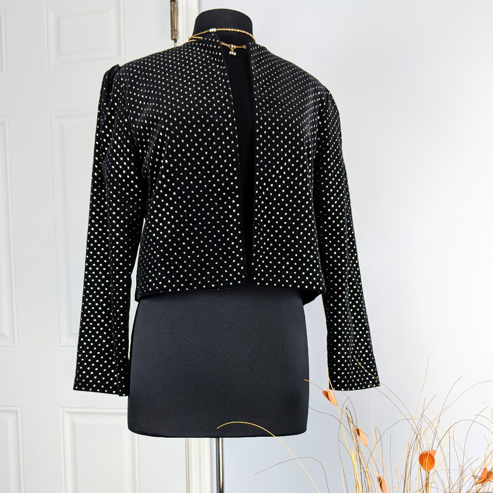 Black Cocktail Blazer Sz 6